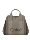 Chloé Carry Tote Bag In Brown