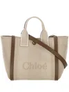 Chloé Beige Carry Tote Bag