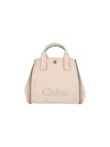 Chloé Carry Tote Bag In White