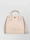Chloé Carryall Tote With Top Handles And Contrast Trim