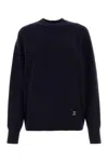 Chloé Chloe Women Midnight Blue Cashmere Blend Oversize Sweater In Iconicnavy