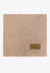 Chloé Cashmere Chunky Knitted Scarf In Beige
