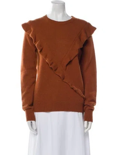 Pre-owned Chloé Cashmere Crew Neck Sweater In Multi