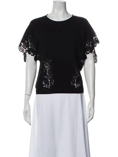 Pre-owned Chloé Cashmere Crew Neck Sweater In Multi