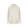 Chloé + Net Sustain Recycled-cashmere Turtleneck Sweater In White