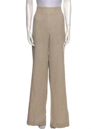 Pre-owned Chloé Cashmere Wide Leg Pants W/ Tags In Neutral
