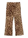 Chloé Leopard Print Crop Pants