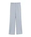 Chloé Casual Pants With Belt Loops In Gray
