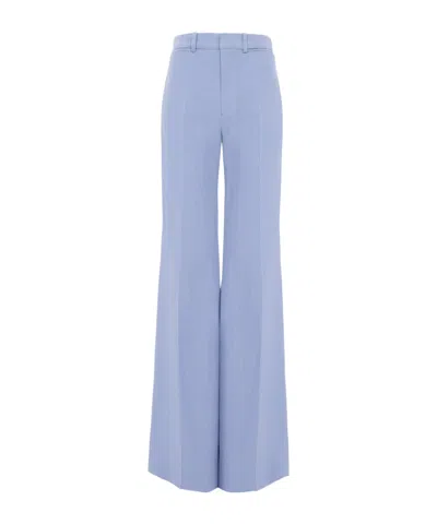Chloé Casual Pants With Belt Loops In Blue