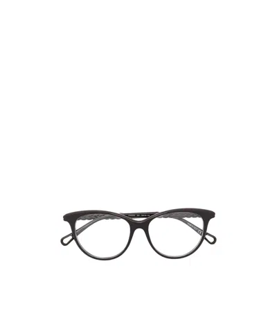 Chloé Cat-eye Frame Glasses In Black