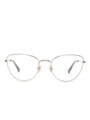 Chloé Cat Eye-frame Glasses In Gold