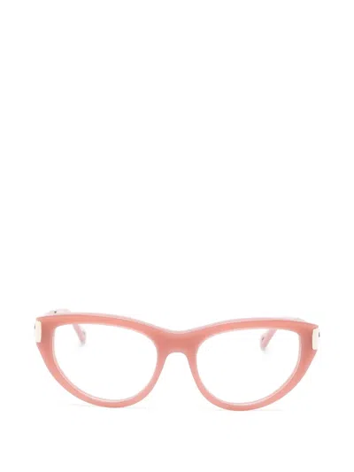 Chloé Cat-eye Frame Glasses In Pink