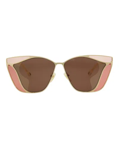 Chloé Cat Eye-frame Metal Sunglasses