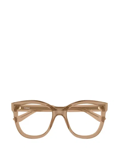 Chloé Cat-eye Glasses In Brown