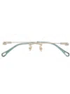 Chloé Cat-eye Optical Glasses In 金色