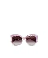 Chloé Ch0252s Linea Gayia 005 Nude Violet Sunglasses In Multicolor