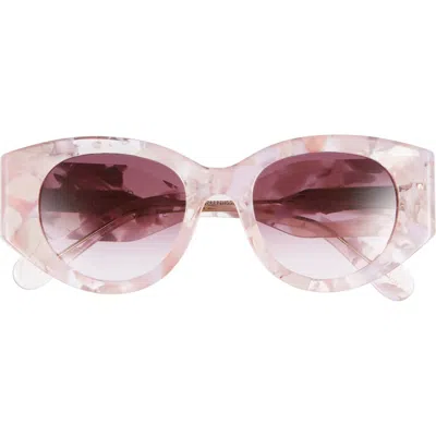 Chloé Cat Eye Sunglasses In Purple