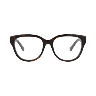 Pre-owned Chloé Cat Eye-frame Recycled Acetate Optical Frames 'havana/transparent' | Brown | Women's Size Ones