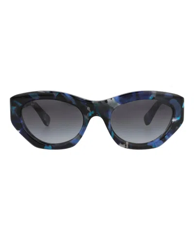 Chloé Cat Eye-frame Recycled Acetate Sunglasses In Brown