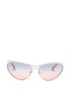 Chloé Cat-eye Frame Sunglasses In Multi