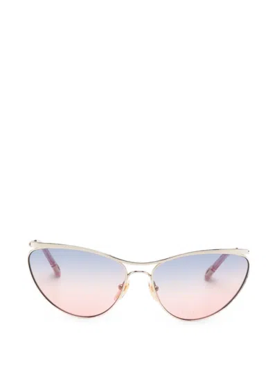 Chloé Cat-eye Frame Sunglasses In Multi