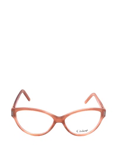 Chloé Cat-eye Glasses In Brown