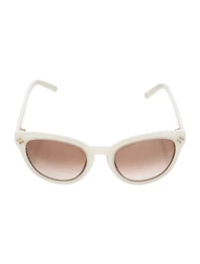 Pre-owned Chloé Cat-eye Gradient Sunglasses In Neutral