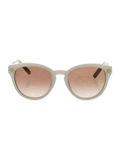 Pre-owned Chloé Cat-eye Gradient Sunglasses In Neutral