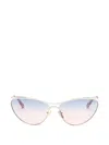 Chloé Cat-eye-frame Sunglasses In Multi