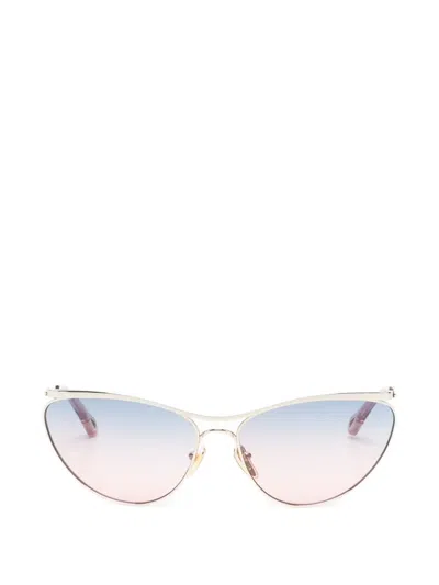 Chloé Cat-eye-frame Sunglasses In Multi