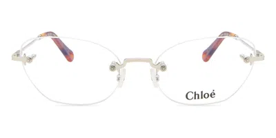 Chloé Ce 2154 906 Occhiali Da Vista Oro Per Donna (solo Montatura) In White