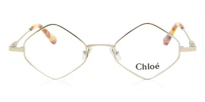 Chloé Ce 2158 Women's Glasses, Gold, Size 46 In Neutral