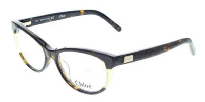 Chloé Ce 2616 219 Occhiali Da Vista Tartarugatishell Per Donna (solo Montatura) In Brown