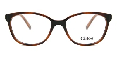 Chloé Ce 2697 218 Women's Glasses Tortoiseshell Size 53 - Free Lenses - Blue Light Block Available In Brown