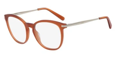 Chloé Ce 2708 Women's Glasses, Gold, Size 54 In Brown