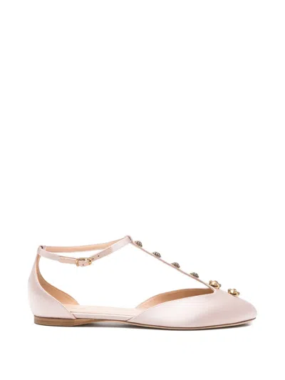 Chloé Celeste T-bar Pumps In Pink