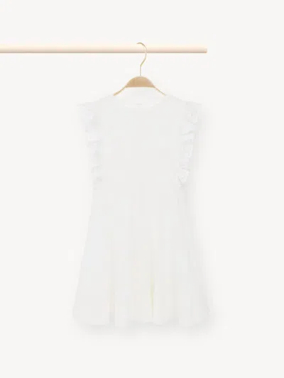 Chloé Babies' Ceremony Dress In White