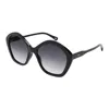 Chloé Oversize Frame Sunglasses In Black