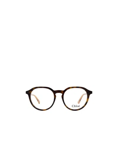 CHLOÉ CHLOÉ EYEWEAR ROUND FRAME GLASSES
