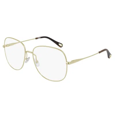 Chloé Ch0020o001 Gold Gold Transparent