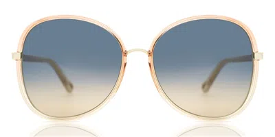 Chloé Ch0030s 004 Occhiali Da Sole Chiari Per Uomo In Multi