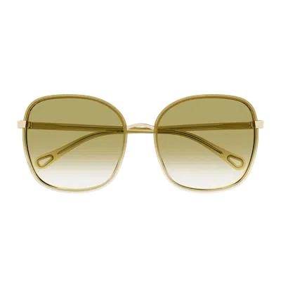 Chloé Ch0031 S Sunglasses In Green
