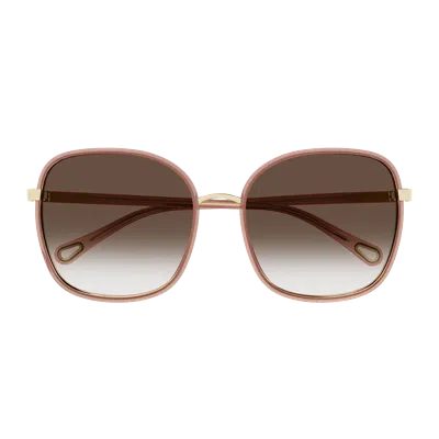 Chloé Ch0031 S Sunglasses In Brown
