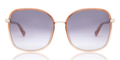 Chloé Ch0031sa Vestibilità Orientale 001 Occhiali Da Sole Arancioni Per Donna In Orange