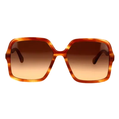 Chloé Ch0086 S Sunglasses In Brown