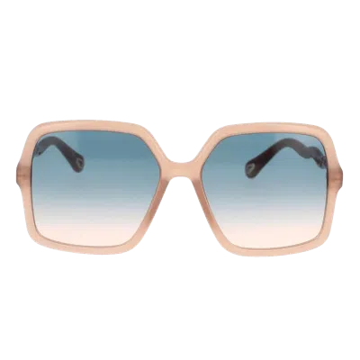 Chloé Ch0086 S Sunglasses In Blue