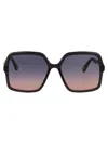 Chloé Chloe Sunglasses Ch0086 S 001 In 001 Grey Grey Blue