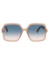 Chloé Eyewear Zelie Square Frame Sunglasses