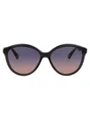 Chloé Chloe Eyewear Sunglasses In 001 Grey Grey Blue