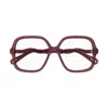Chloé Ch0091o Oversized Square Frames In White